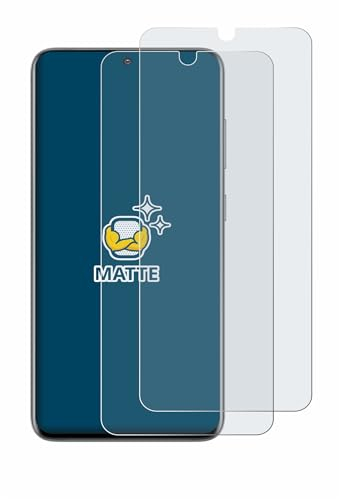 BROTECT Entspiegelungs-Schutzfolie für Samsung Galaxy S20 (2 Stück) Matte Displayschutz-Folie, Anti-Reflex, Anti-Fingerprint