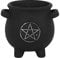 something different FI_78830 Pot de Fleurs en Chaudron Pentagramme Noir 297 g