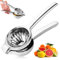 Wishstar Zitronenpresse, Zitruspresse Durchmesser von 8,5 cm, Saftpresse Manuell Entsafter, Zitrusfrucht Handpresse,Früchtepresse für Zitronen/Limetten/Apfelsinnen/Citrus/Grapfruit