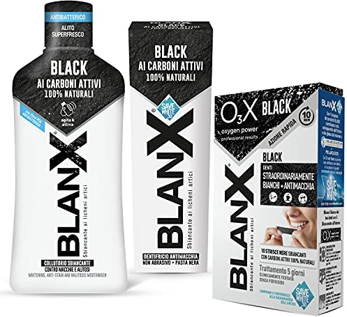 BlanX Oral-Care Aktivkohle-Set, 100% natürlich, 620 g