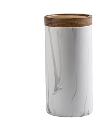 YYW Keramik-Vorratsdose für Lebensmittel, modernes Design, Keramik-Lebensmittelaufbewahrungsdose für losen Tee, Kaffee, Gewürz, Zuckerdose (43,96 FL OZ)