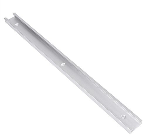 Walfront 400mm Straight Edge Clamping Tool Guide Locking Handle Heavy Gauge Circular Saw Guide for Wide Straight Track Power Tool Guide for Circular Saws