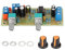 Annadue Placa de Preamplificador, Placa de Preamplificador de Subwoofer de Fuente de Alimentación única de 12 V, Módulo de Preamplificador de Audio Estéreo, Placa de Filtro de Paso bajo HiFi.