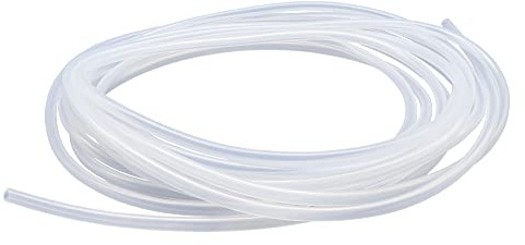 Silicone Tube 6mm ID X 10mm OD, 5 Meters(16.4FT), LAVMHAB Food Grade Hose Flexible Silicone Tubing Clear Water Air Hose Pipes for Pump Transfer