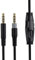 HyperX Cloud Alpha - Cable de repuesto, compatible con auriculares HyperX Cloud Alpha Gaming, cable auxiliar de 3.5 mm, silencio en línea, control de volumen, 5 pies, color negro