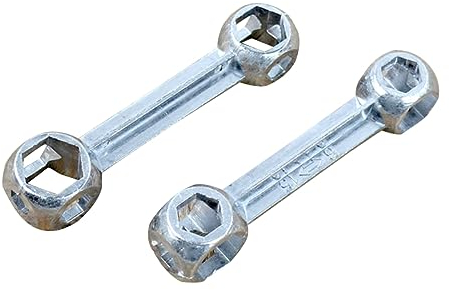 INOOMP Fahrrad Reparaturwerkzeug Aluminiumlegierung Sechskant Schlüssel Multifunktionaler Fahrrad Spanner Werkzeug Für Unterwegs Und Heimgebrauch