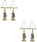 TOYANDONA 4 Stück Puppenstuben-tischlampe Puppenhaus Tischlampe Puppenhaus Lichter Puppenhaus-tischdekoration Puppenhauslaterne Lampen Für Puppenstubenmöbel Mini Harz Schreibtischlampe