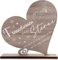 Geschenke für Freundinnen Holz Schild Herz Holzschild Heimat Dekoration Geschenke für Freundin, Beste Freundin Geschenke, Geschenke für Frauen Schwester Freundinne