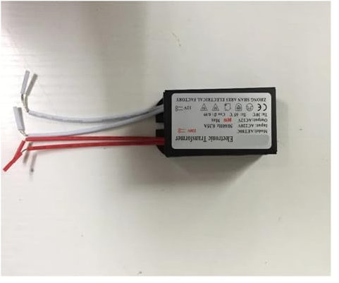 MPGOOD 1 Uds 80W 220V a 12V lámpara halógena de Cuarzo G4 Controlador LED convertidor de Potencia Transformador electrónico