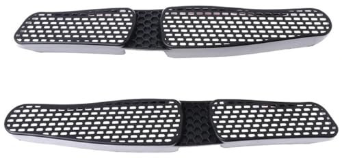 Zuphte Salida De Aire para Seat para Audi 8V MK3 2013-2018, para Seat Leon MK3, 2 Cubiertas de ventilación de Aire Acondicionado Debajo del Asiento del Coche