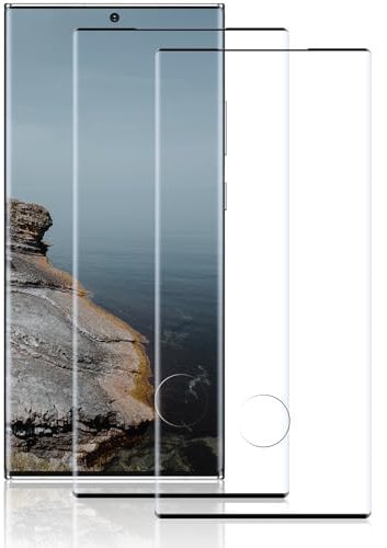 Beukei Panzer Schutz Glas für Samsung Galaxy Note 20 Ultra, 2 Stück Handyfolie[Anti-Kratzen][Fingerabdruck kompatibel][9H Härte] Screen Protector