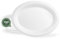Horeca Collection MAXI PRODUCTS - 100 Unidades - Platos Caña de Azúcar -Plato Llano Ovalado -Plato Compostable - 26x19 cm - Plato Reciclabe - RESISTENCIA TÉRMICA