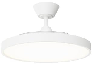 Sulion - Ventilador De Techo Blanco LILO - DC 36W Retráctil Ventilación