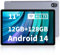 Veidoo 11‘’ Android 14 Tablet with Octa-Core Processor 12 (6+6) GB RAM 128GB ROM (1TB Expandable), 2k Display in-Cell HD IPS Touchscreen Tablets, 4G LTE + 5G WiFi, BT5.0, GPS, Dual Camera, Face Unlock