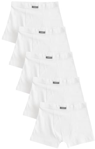 NEXT Jungen Boxershorts mit weichem Taillenbund, 5er-Pack 86-176