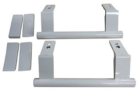 Liebherr-kit poignées (par 2) de porte combi-réfrigérateur et congélateur, entraxe de fixation: 15.5cm
