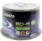 Ridata BD-R 6 x 25 GB Blu-ray Medien weiß Inkjet Hub bedruckbar Disc, 50 Stück