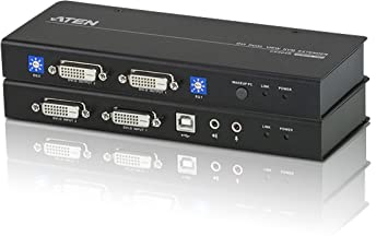 ATEN CE604 KVM Extender, 2x DVI, Audio, USB, RS232