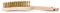 LESSMANN Hand Wire Brush 5 Rows Messing