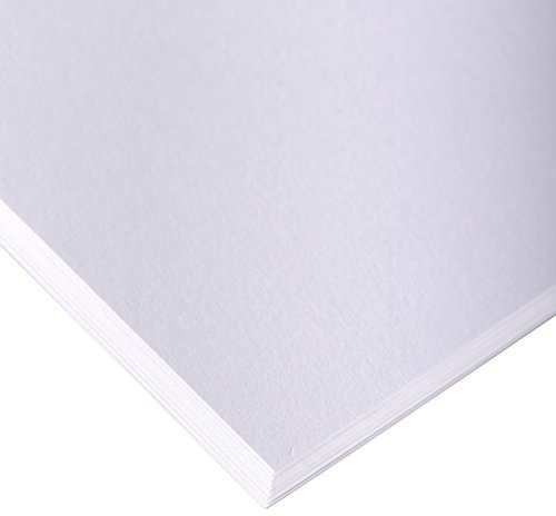 Clairefontaine 37149C Skizzenpapier (200 g, 50 x 65 cm, 125 Blatt, ideal für Künstler oder die Schule) weiß