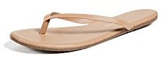 TKEES Women's Foundations Flip Flops, Cocoa Butter, 5 Medium US