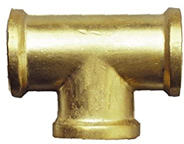 Cornat T396203 Messing T-Stück 1 Zoll