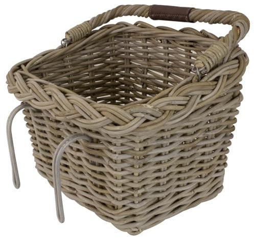 FASTRIDER Fastrider Elif Rattan Fahrradkorb Naturel 16L
