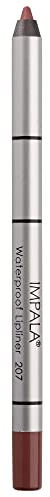 IMPALA | Wasserdichter Cremelippenstift in Rosa-Grau 207 | Dauerhafter Lippenkonturenstift | Wasserdichter Lippenstift | Lang anhaltender Lippenkonturenstift | Volumeneffekt