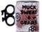 Boxer Gifts MU3507 Muck Sweat and Gears Keramiktasse | Neuartiger geformter Griff | Perfektes Fahrradgeschenk für Radfahrer,Mehrfach,12,5x8,1 x 9,6 cm