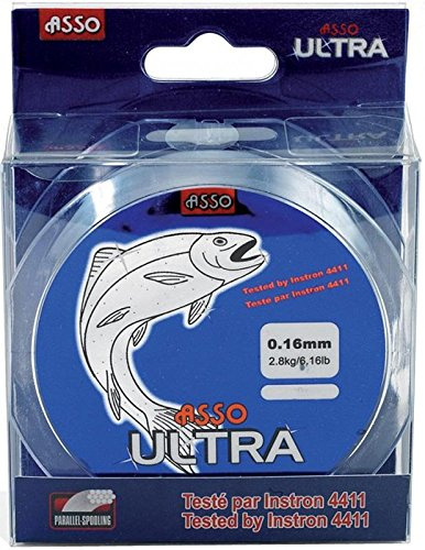 Asso – Ultra, filo di Nylon, da pesca, 18/100 200M