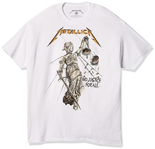 Metallica Men's Justice for All T-Shirt T-Shirt