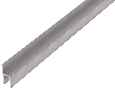 Alberts 469986 Stuhlprofil | BA-Profil | Aluminium, natur | lichte Breite 8 mm | 2000 x 26 x 11 mm