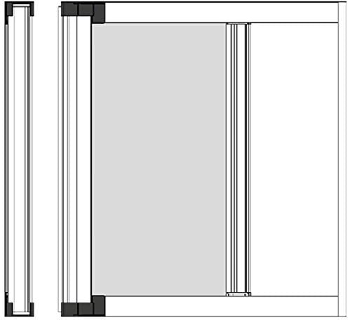 Zanzariera A Rullo Per Porta Cm 150 X 250 - Bronzo
