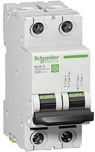 Schneider M9U31220 Multi 9 OEM LS-Schalter C60H-DC 2-polig 20A K-Char. 500V-DC UL1077