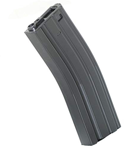 Airsoft Softair 500rd Wicklung Winding Hi-Cap Mag Magazin Für M4 M16 Serie AEG Schwarz
