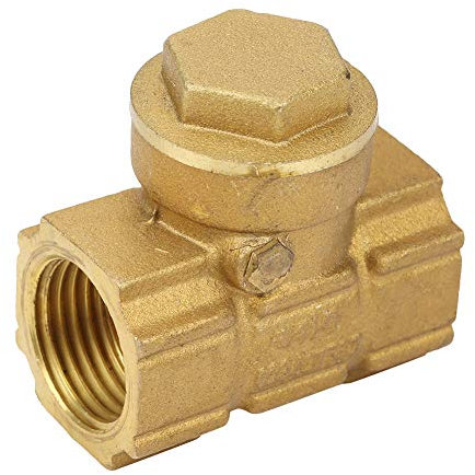 DN15 1/2 Zoll Rückschlagventil aus Messing, automatisch, Rückschlagschutz für Wasser, Öl, Dampf, Säuren