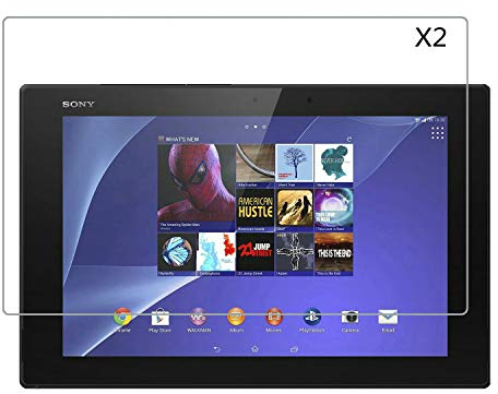 Kepuch 2 Pack Gehärtetes Glas Bildschirmschutz für Sony Xperia Z2 Tablet