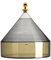 Kartell Trullo Contenitore, termoplastica tecnopolimerica, Fume/Verde, H27 x Ø 25 cm
