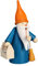 Seiffener Volkskunst | Räuchermännchen Erzgebirge Wichtel | 16 cm | erzgebirgische Holzkunst Weihnachten | 12324 | Hauswichtel