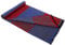 Prettystern Herren Weich SeidenSchal Wendenschal Fleece Schal Warm wie Wolle - Blau Rot NQ05