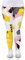 cosey - Neon Line Leggings - knallige Farben- in verschiedenen Leuchtend bunten Designs (Einheitsgröße) (Pop Neo-Geo)