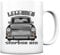 glstkrrn Trabant 601 Legends never die Tasse, Keramik, 330ml