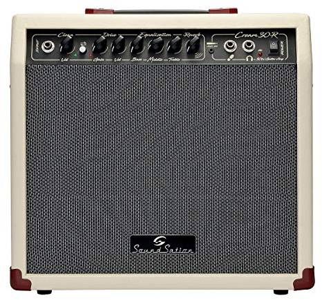Amplificatore Cream-30r-Combo Vintage Per Chitarra Elettrica 30w Con Riverbero