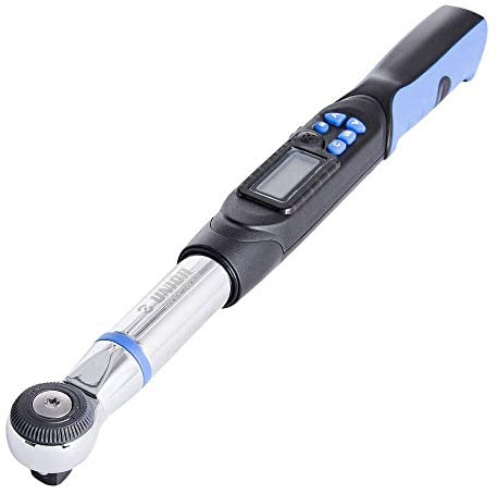 UNIOR 627576 - Llave dinamométrica de torsión electrónica 1/2 de 6,8 a 135 Nm serie 266