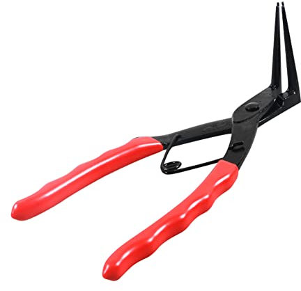 Huamengyuan Ensemble De Pince à Circlips,Pince à Long Bec De 90 DegréS Robuste,Pince à Circlips Long Bec,Pince à Circlips CoudéE 90° Kit De Pince à Circlips pour Motorcycle Car Truck Repair Tools