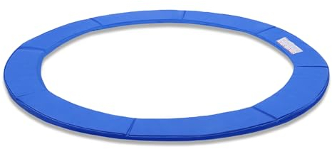 Froadp Trampolin Randabdeckung Ø305cm Sicherheitsmatte Abdeckung Kantenschutz UV-beständig Reißfest Federabdeckung Umrandung Trampolinzubehör Randschutz für Fitness Trampoline (Blau)