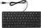 Yunseity Russische/französische/deutsche Tastatur, Kabelgebundene USB-Tastatur, Ultradünne Kompakttastatur mit 87 Tasten, für PC, Computer, Desktop(Deutsch)