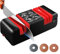 Tuklye 50W Electric Knife Sharpener Professional Chef's Choice for Kitchen Knife Sharpening Tool 4 in 1 Blade Sharpening System 220V, Red