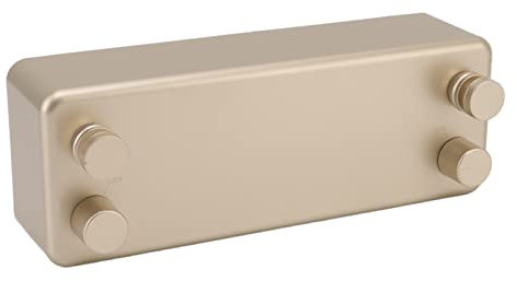 HEEPDD Tendedero Doble, Tendedero Retráctil, Alambre de Acero Inoxidable, Caja Fuerte Gruesa Resistente para Hotel para Balcón (Oro)