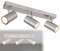 bmf-versand® Deckenstrahler 3 Flammig Schwenkbar - Deckenleuchte mit 3 Spots - Deckenlampe Wohnzimmer Modern - Strahler Küche Fassung GU10